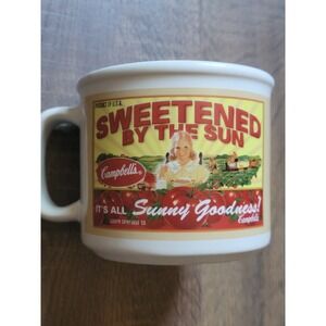 Campbell's Soup Mug‎ Sweetened By The Sun Delicious Vegetables Coffee Cup